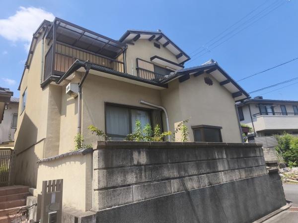 京都市右京区花園岡ノ本町　古家付売土地 現地写真