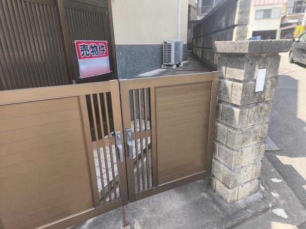 京都市右京区花園岡ノ本町　古家付売土地 現地写真