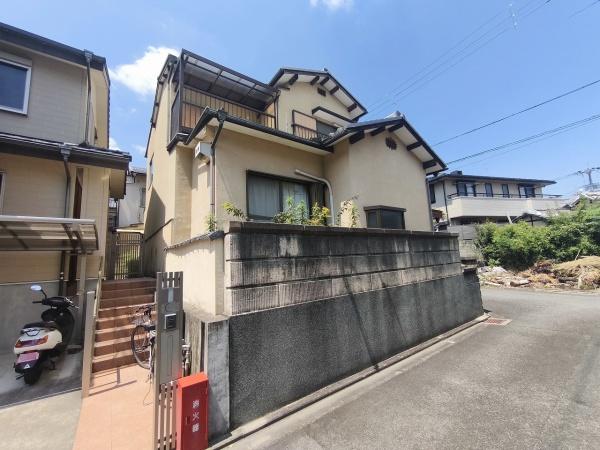 京都市右京区花園岡ノ本町　古家付売土地 現地写真