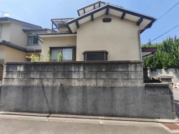 京都市右京区花園岡ノ本町　古家付売土地 現地写真