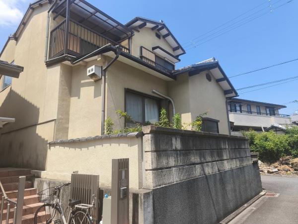 京都市右京区花園岡ノ本町　古家付売土地 現地写真