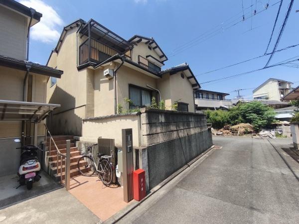 京都市右京区花園岡ノ本町　古家付売土地 現地写真