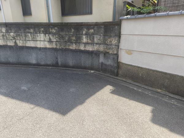 京都市右京区花園岡ノ本町　古家付売土地 現地写真