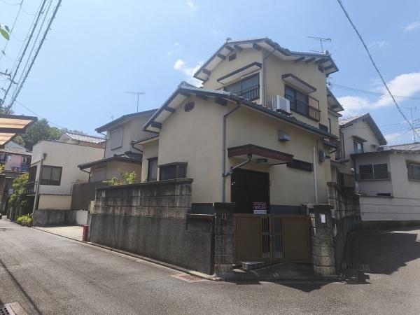 京都市右京区花園岡ノ本町　古家付売土地 現地写真