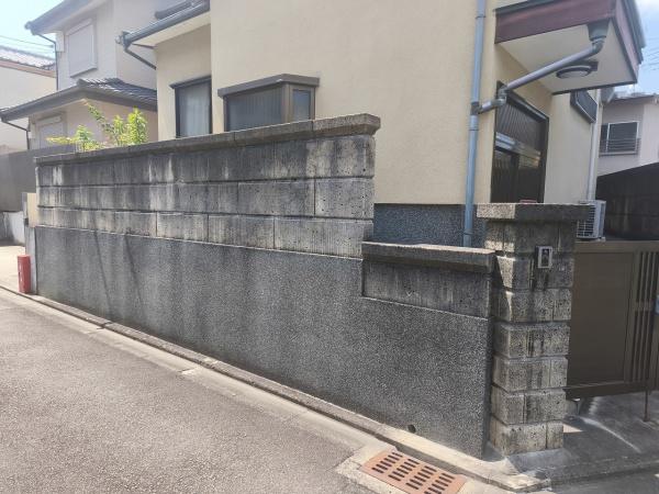 京都市右京区花園岡ノ本町　古家付売土地 現地写真