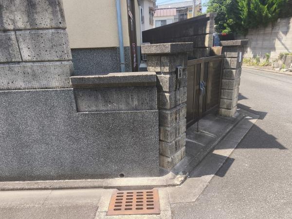 京都市右京区花園岡ノ本町　古家付売土地 現地写真