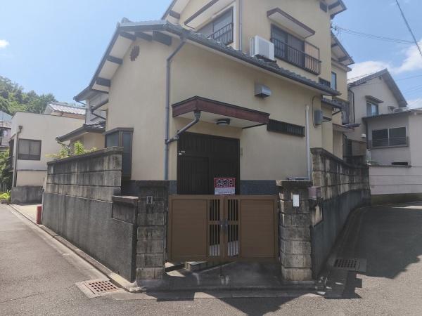 京都市右京区花園岡ノ本町　古家付売土地 現地写真