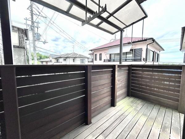 堺市美原区菅生　中古戸建 現地写真（バルコニー）
