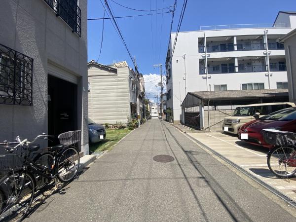 大阪市港区市岡元町2丁　中古戸建 現地写真（前面道路含む現地写真）