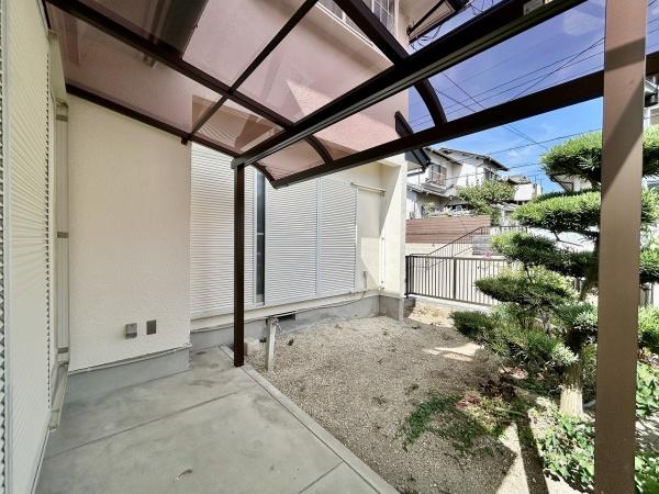 堺市美原区さつき野東3丁　中古戸建 現地写真（庭）