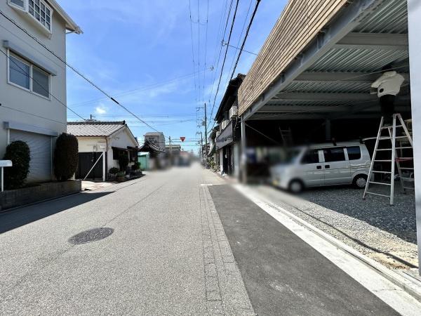 堺市堺区宿屋町東3丁　売土地 現地写真（前面道路含む現地写真）