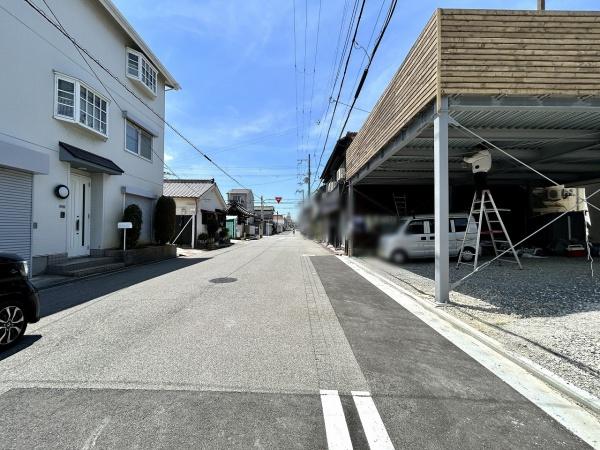 堺市堺区宿屋町東3丁　売土地 現地写真（前面道路含む現地写真）