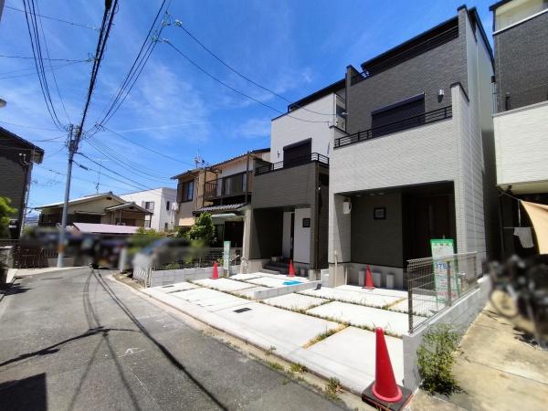 京都市東山区泉涌寺東林町　2号棟　新築戸建 現地写真（前面道路含む現地写真）