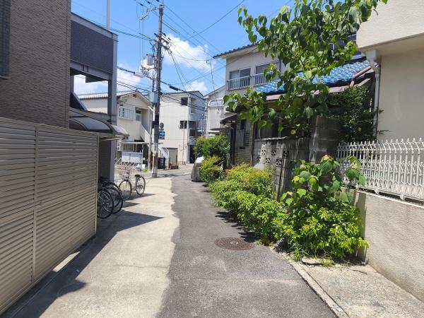 京都市山科区厨子奥矢倉町　中古戸建 現地写真（前面道路含む現地写真）