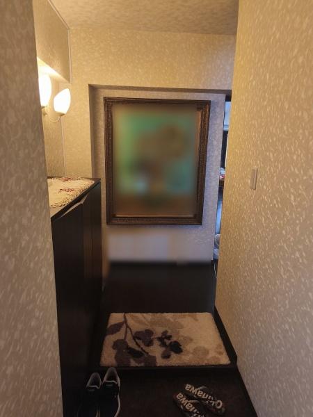 山科音羽マンションA棟1階・2階 現地写真（玄関）