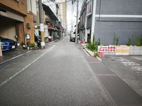 京都市下京区天使突抜４丁目　建築条件無売土地 現地写真（前面道路含む現地写真）