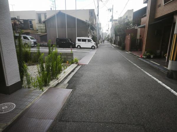 京都市下京区天使突抜４丁目　建築条件無売土地 現地写真（前面道路含む現地写真）