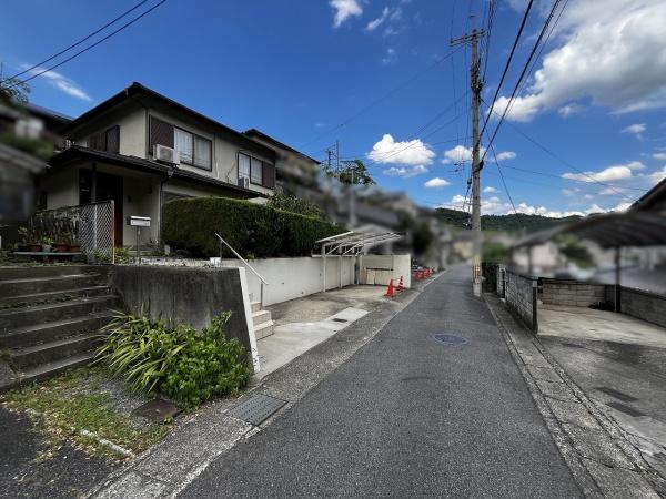 京都市左京区静市市原町　中古戸建 現地写真（前面道路含む現地写真）