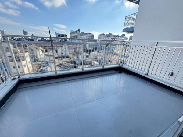 フレール長田室内西 現地写真（バルコニー）