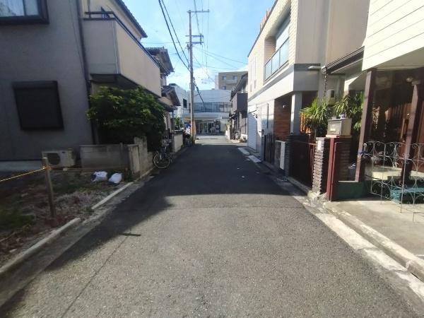 大阪市城東区鴫野西5丁目　売土地 現地写真（前面道路含む現地写真）