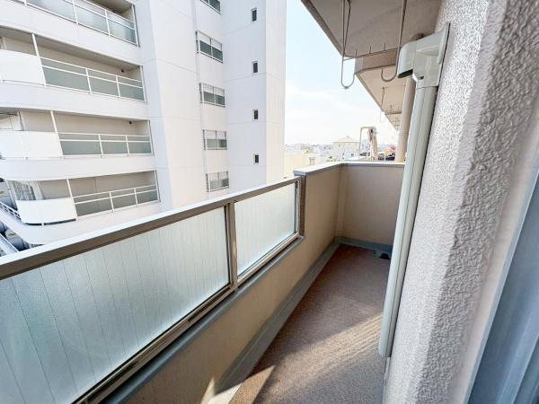 トーカンマンション帝塚山 現地写真（バルコニー）
