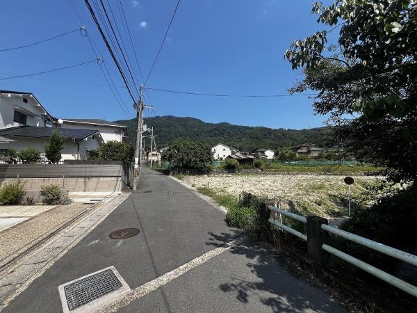 京都市左京区上高野奥小森町　1号地　建築条件無売土地 現地写真（前面道路含む現地写真）