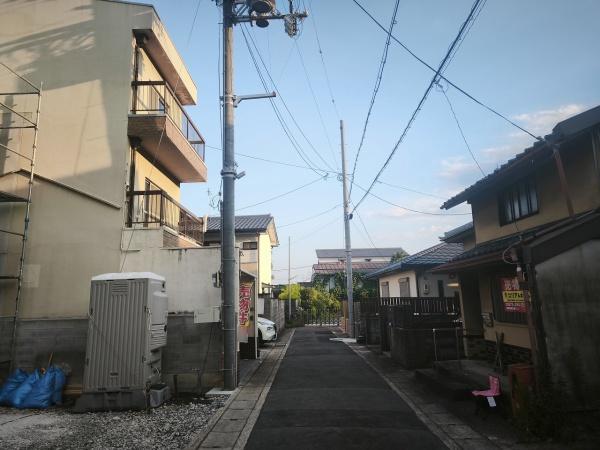 京都市伏見区西大文字町　中古戸建 現地写真（前面道路含む現地写真）
