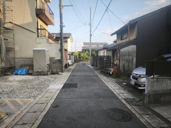 京都市伏見区西大文字町　中古戸建 現地写真（前面道路含む現地写真）