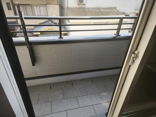 京都市右京区常盤窪町　中古戸建 現地写真（バルコニー）