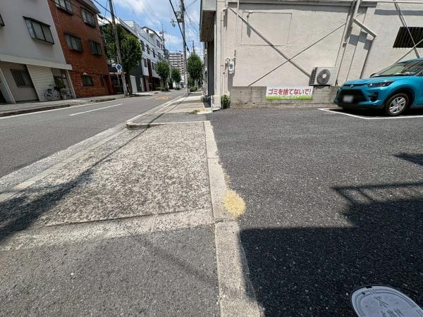 大阪市平野区瓜破4丁目　売土地 現地写真（前面道路含む現地写真）