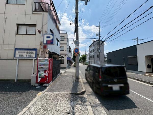 大阪市平野区瓜破4丁目　売土地 現地写真（前面道路含む現地写真）