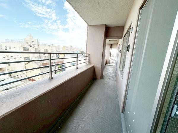 エルシア東加賀屋 現地写真（バルコニー）