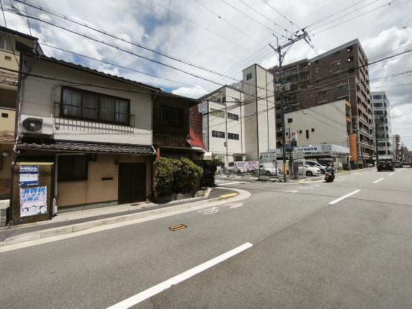 京都市右京区西院西平町　古家付売土地 現地写真（前面道路含む現地写真）