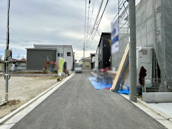 堺市中区福田第3期3号棟　中古戸建 現地写真（前面道路含む現地写真）