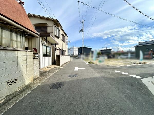 堺市中区福田第3期2号棟　中古戸建 現地写真（前面道路含む現地写真）