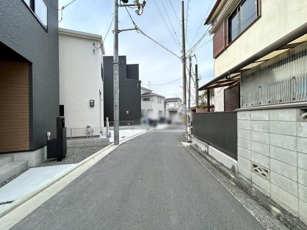 堺市中区福田第3期2号棟　中古戸建 現地写真（前面道路含む現地写真）