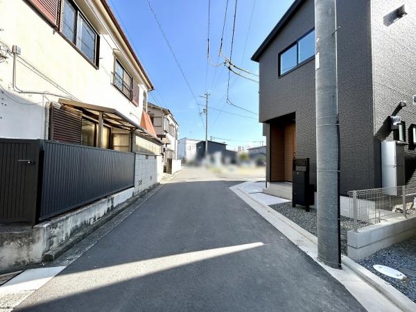 堺市中区福田第3期1号棟　中古戸建 現地写真（前面道路含む現地写真）