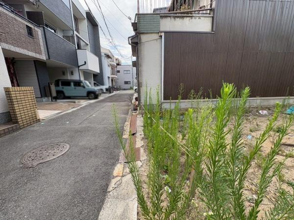 大阪市住之江区粉浜西2丁目　売土地 現地写真（前面道路含む現地写真）