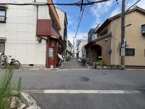 大阪市住之江区粉浜西2丁目　売土地 現地写真（前面道路含む現地写真）