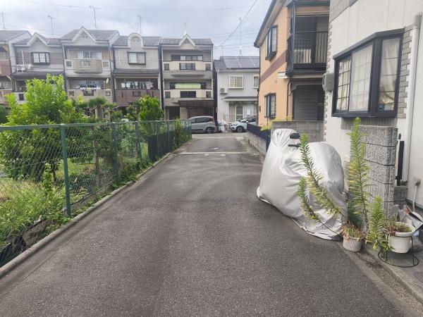 京都市山科区西野左義長町　中古戸建 現地写真（前面道路含む現地写真）