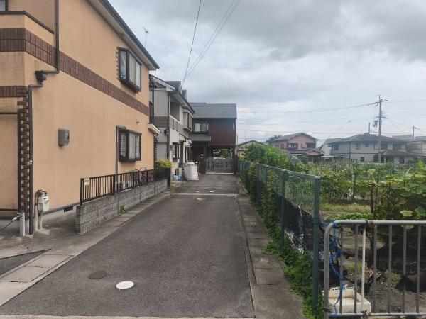 京都市山科区西野左義長町　中古戸建 現地写真（前面道路含む現地写真）
