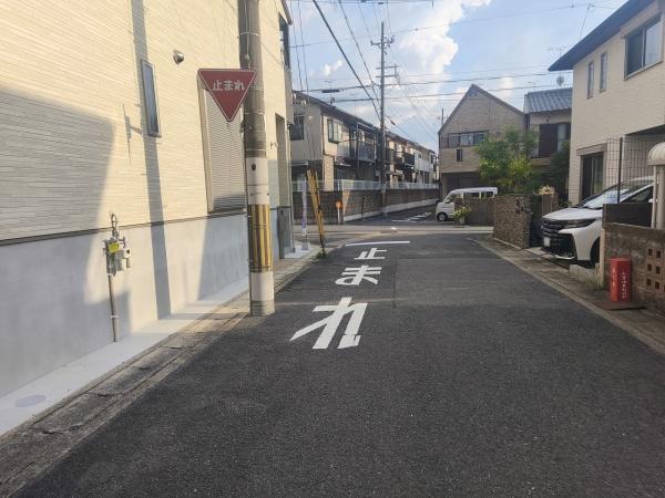 京都市山科区音羽山等地　中古戸建 現地写真（前面道路含む現地写真）