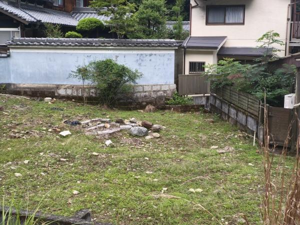 京都市北区衣笠氷室町　建築条件無売土地 現地写真
