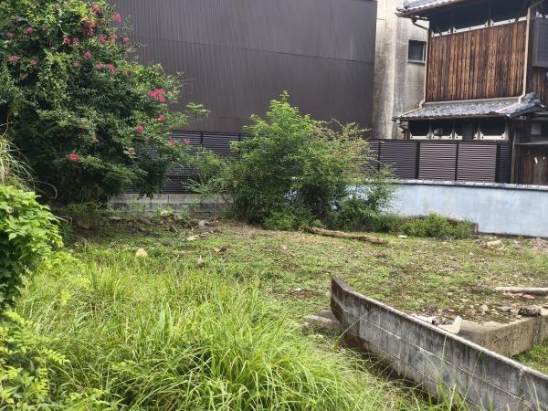 京都市北区衣笠氷室町　建築条件無売土地 現地写真