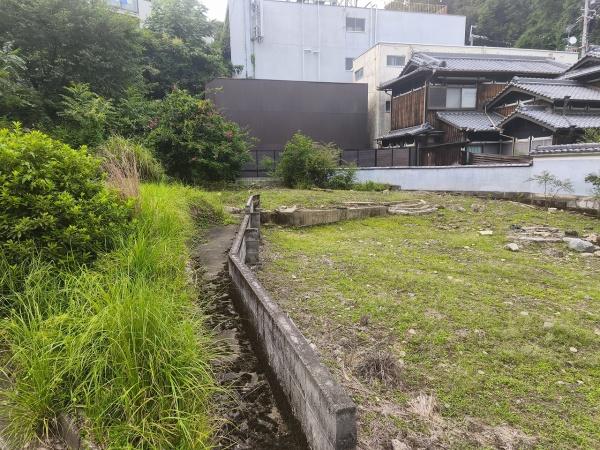京都市北区衣笠氷室町　建築条件無売土地 現地写真