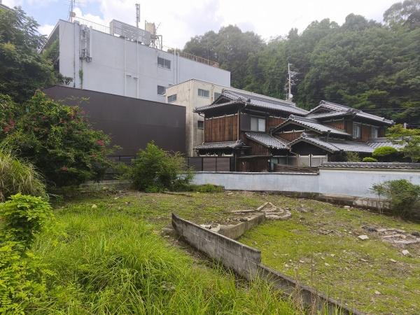 京都市北区衣笠氷室町　建築条件無売土地 現地写真