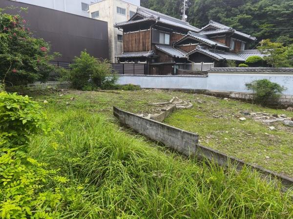 京都市北区衣笠氷室町　建築条件無売土地 現地写真
