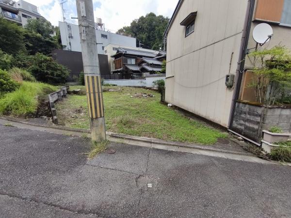 京都市北区衣笠氷室町　建築条件無売土地 現地写真