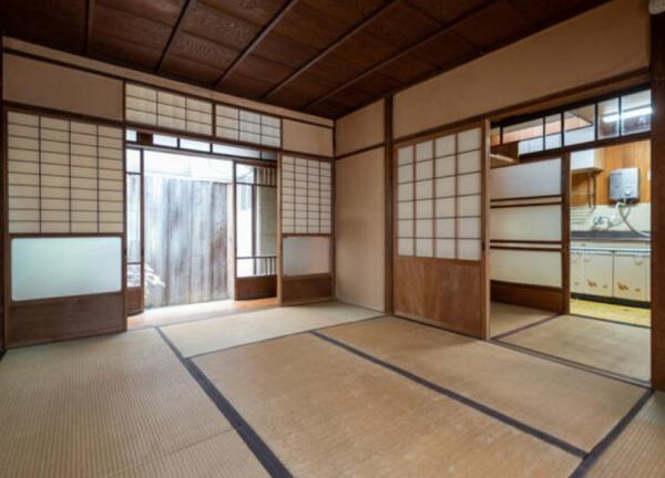 京都市北区紫竹下芝本町　中古テラスハウス2棟 内観写真（リビング以外の居室）
