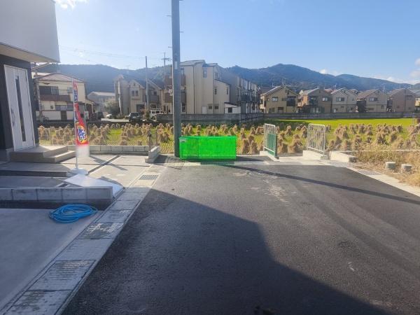 京都市右京区嵯峨野南浦町　1号地　新築戸建 現地写真（前面道路含む現地写真）